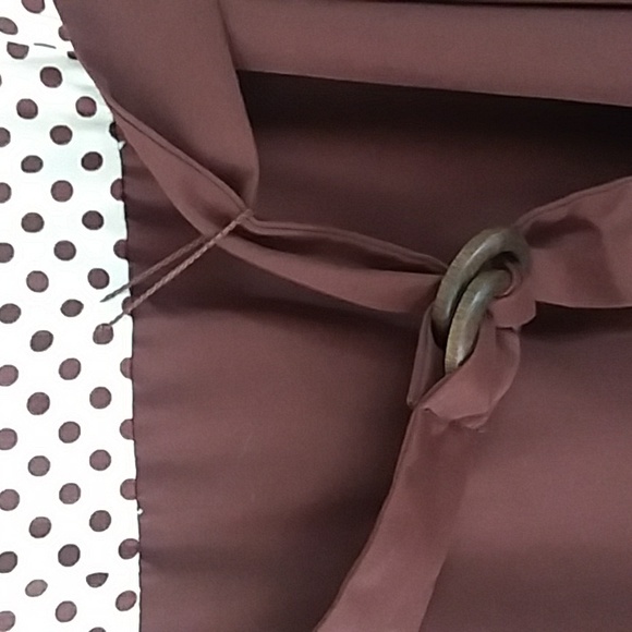 Vintage 70s David Warren 2 piece dress Chocolate ESTATE Size small - Picture 8 of 15